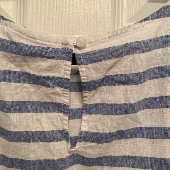 Liz Claiborne Blue and White Striped Top…size XXL - Picture 4 of 5